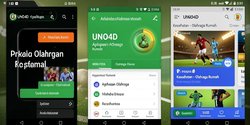 Antarmuka aplikasi UNO4D yang mudah digunakan dan menarik.