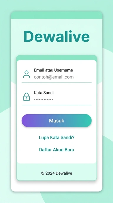 Masuk Akun dewalive Dengan Mudah dan Cepat